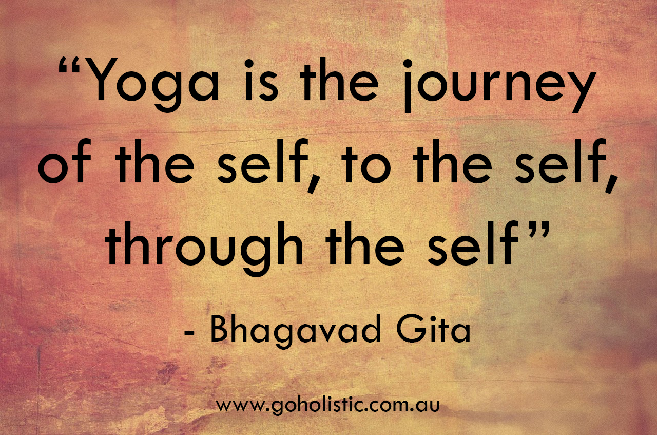 Yoga is a journey
